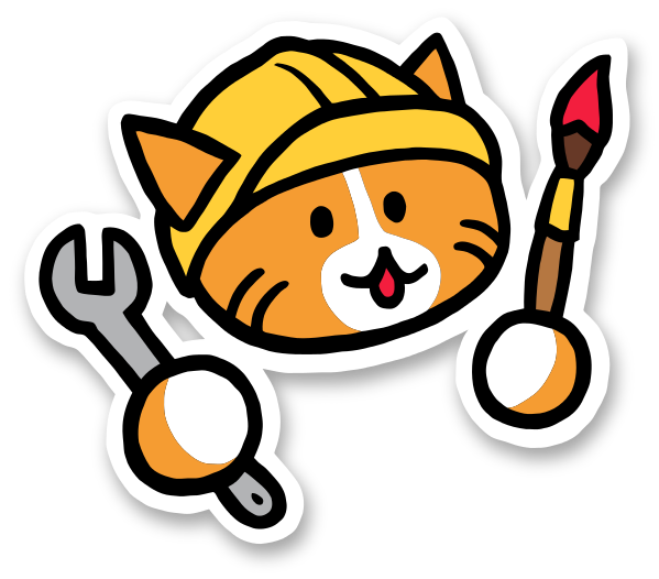 neocities construction kitty mascot